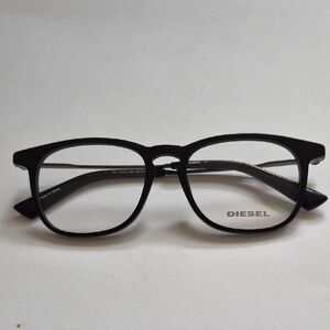Diesel DL5313 Men’s Eyeglasses Black Rounded Square Frame 51-17-145